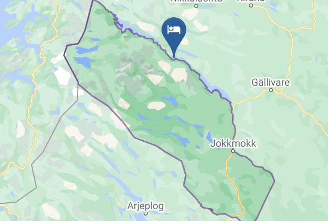 Jokkmokk Municipality - Stf Saltoluokta Mountain Station Maps