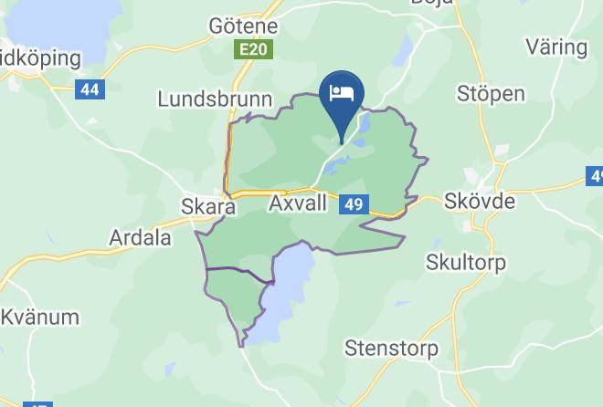 Skara - Stf Skara Eggby Vandrarhem Maps
