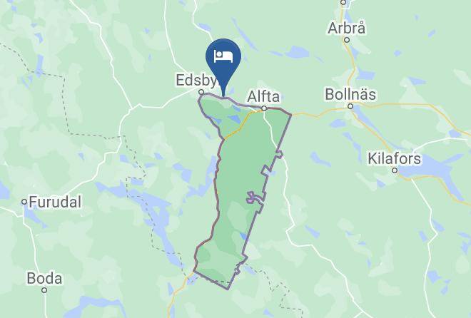 Ovanaker - Stf Vandrarhem Edsbyn Maps
