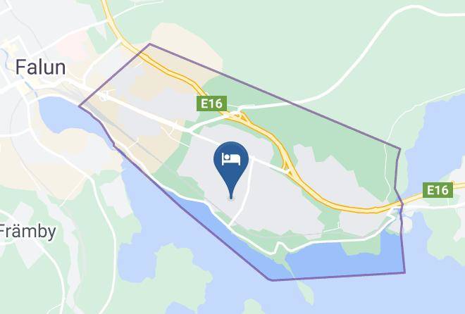 Falun Municipality - Falu Stf Vandrarhem Maps