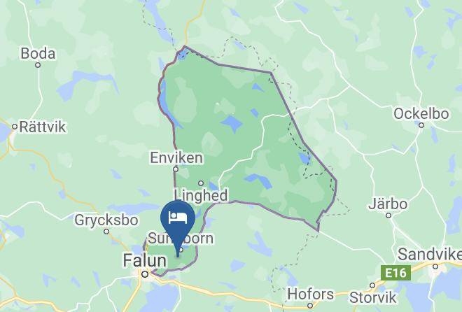 Falun Municipality - Stf Vandrarhem Falun Sundborn Maps