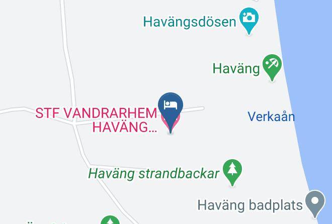 Simrishamn - Stf Vandrarhem Havang Skepparpsgarden Maps