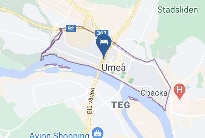Umea - Stf Vandrarhem Umea Maps