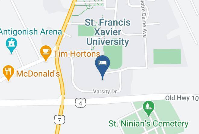 Antigonish - Fx Hall Residences Maps