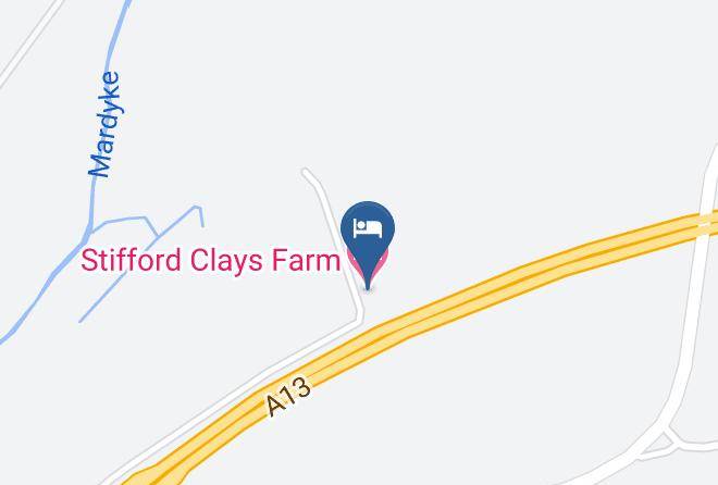 Stifford Clays Farm Hotel Map