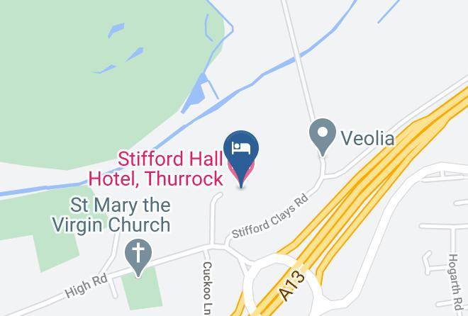 Stifford Hall Hotel Thurrock Map