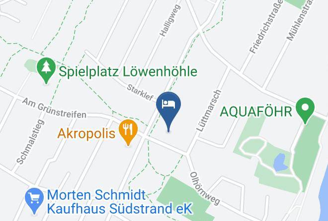 Nordfriesland - Stiftung Bahn Sozialwerk Ferienwhg Haus Tanneck Maps