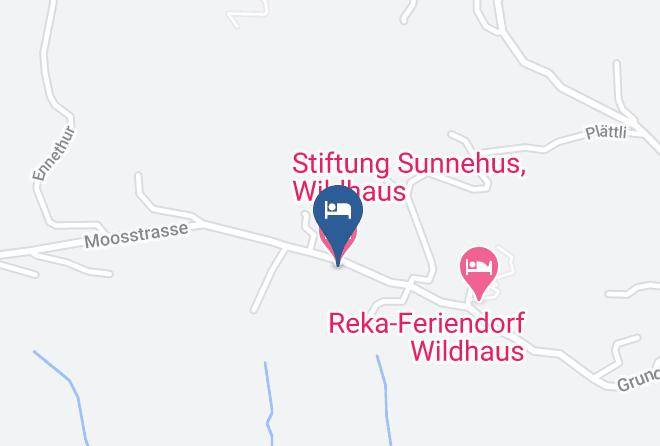 Stiftung Sunnehus Wildhaus Map