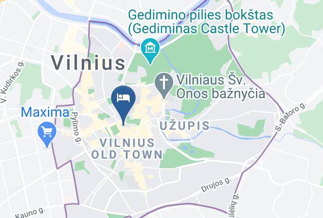 Vilnius - Stikliai Restaurant Maps