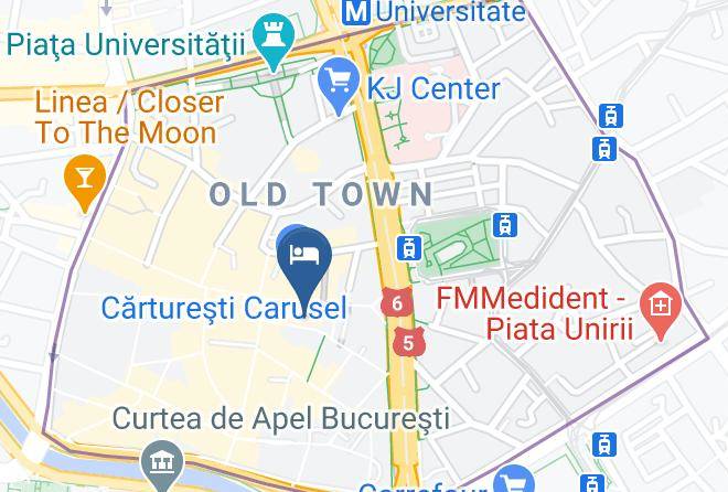 Bucharest - Stil Oldtown Maps