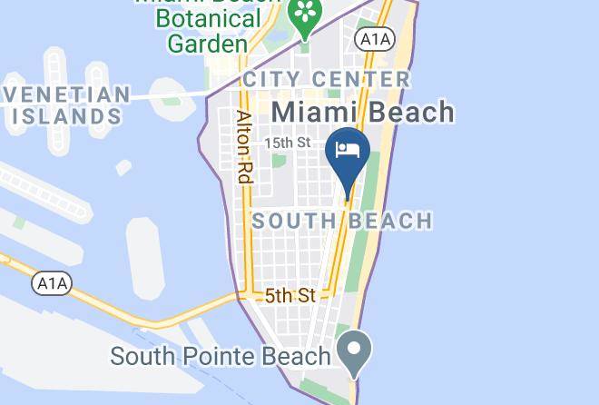The Stiles Hotel Map