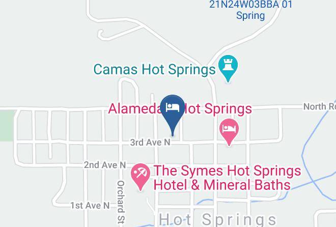 Sanders - Still Waters Mineral Springs Lodging And Rv Park Maps
