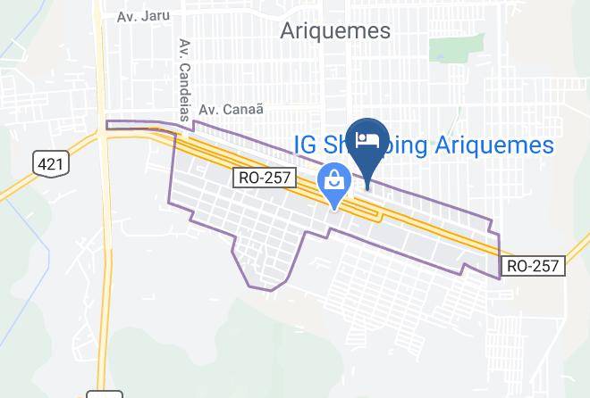Stillus Hotel Em Ariquemes Map