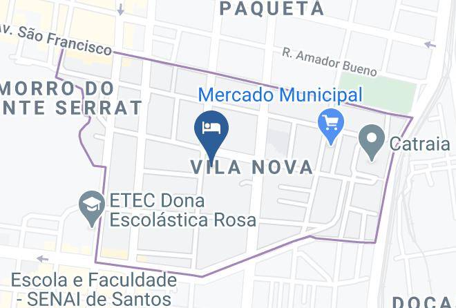 Santos - Stilus Hotel Maps