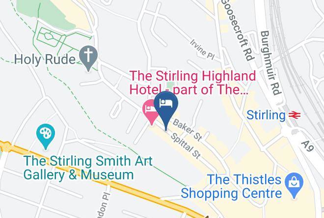Stirling - Stirling Highland Hotel Maps