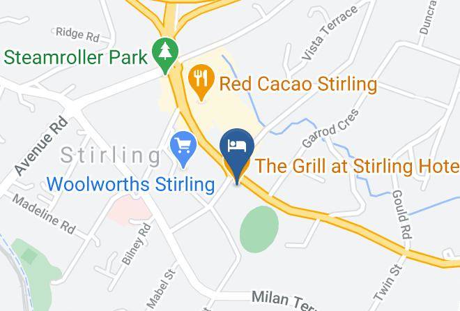 Adelaide Hills - The Grill At Stirling Hotel Maps