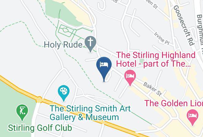 Stirling - Stirling Youth Hostel Maps