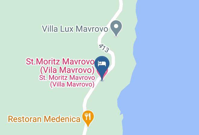 Mavrovo And Rostusa Municipality - St Moritz Mavrovo Maps