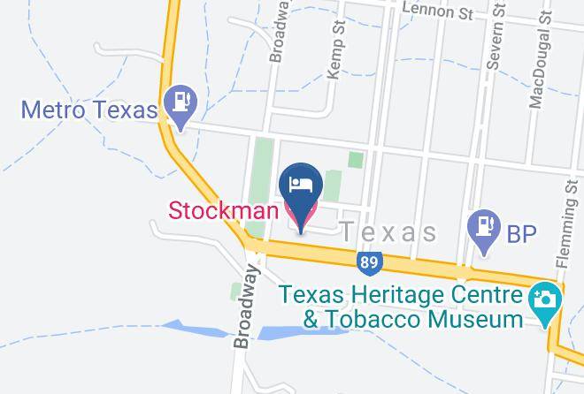 Goondiwindi - Stockman Hotel Maps