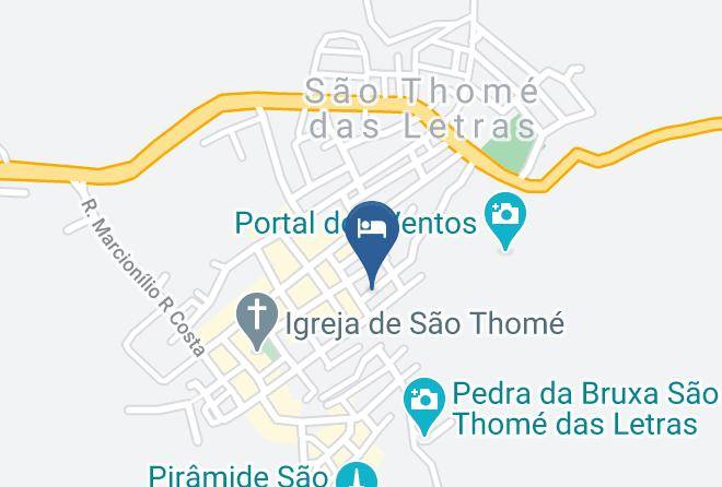 Sao Tome Das Letras - Stockwood Pousada Maps