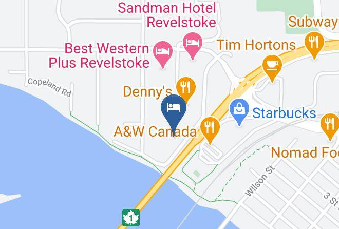 Columbia Shuswap - Stoke Hotel Surestay Collection By Best Western Maps