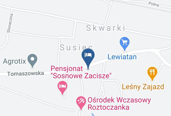 Tomaszowski - Stokrotka Agroturystyka Susiec Maps