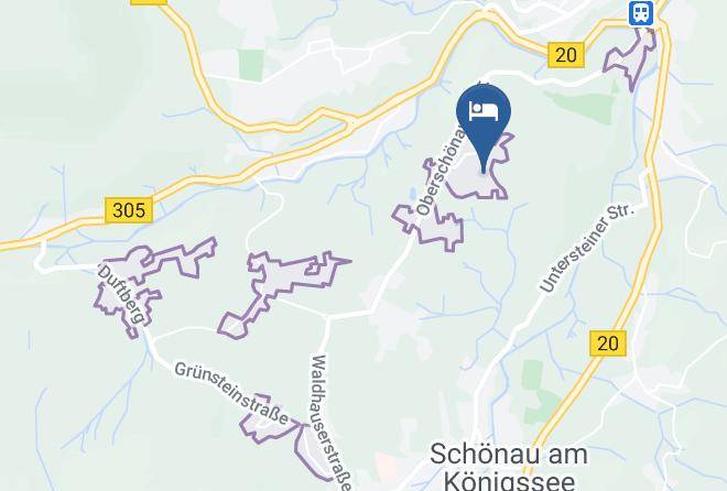 Berchtesgadener Land - Stolls Hotel Alpina Maps