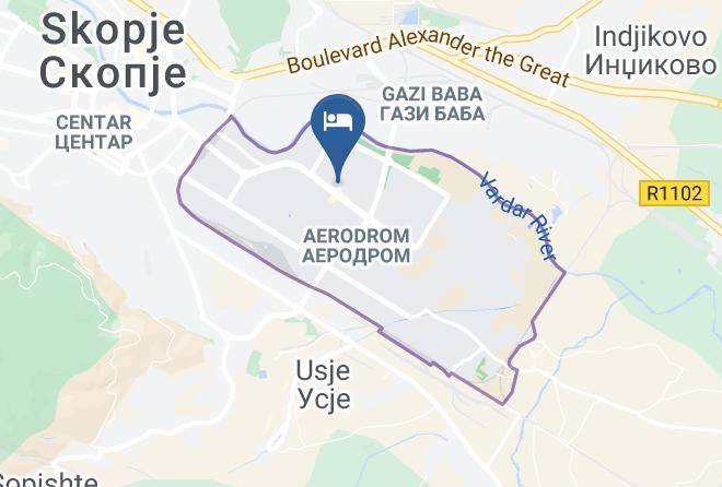 Skopje - Stone Bridge Suites Maps