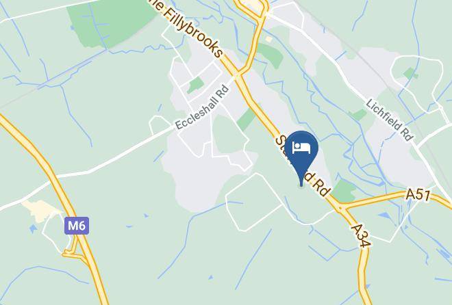 Staffs - Stone House Hotel Maps