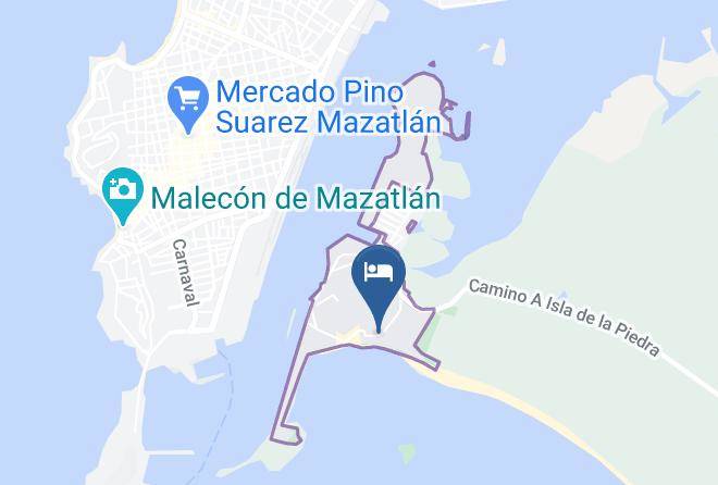 Mazatlan - Stone Island Gardens Maps