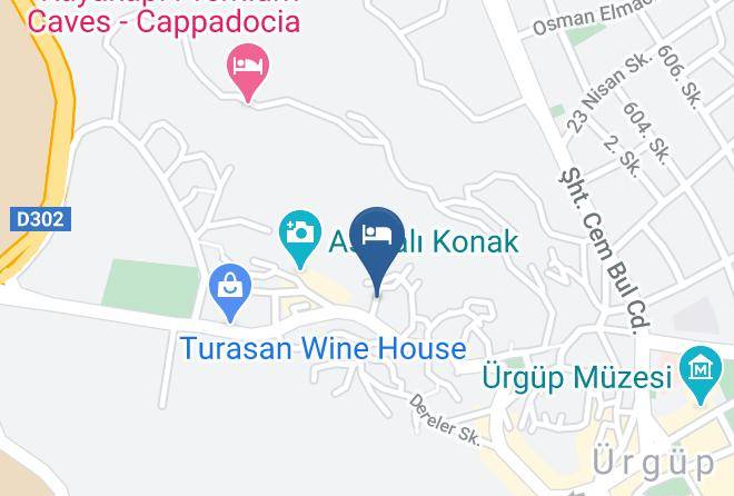 Urgup - Yunak Evleri Maps