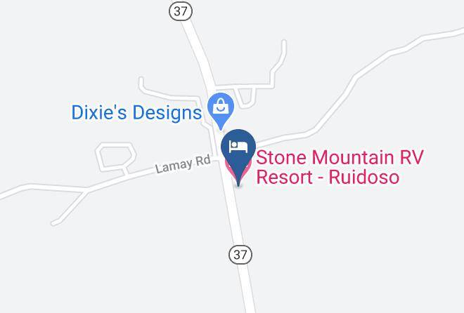 Stone Mountain Rv Resort Ruidoso Map
