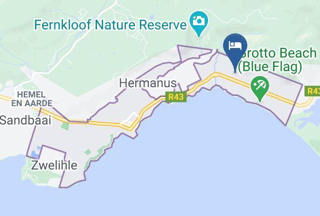 78on5th In Hermanus Map
