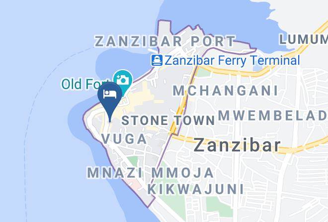West - Stone Town Cafe Maps