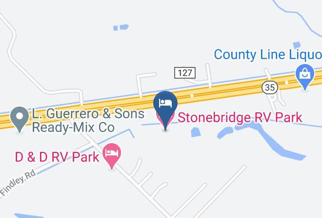 Matagorda - Stonebridge Rv Park Maps