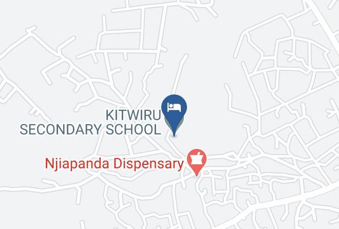 Iringa Urban - Stonecape Resort Maps
