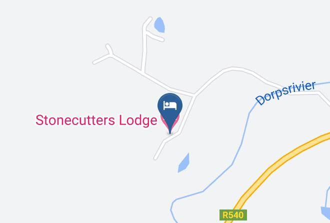 Thaba Chweu - Stonecutters Lodge Maps