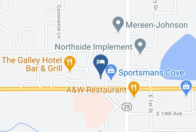 Stonefire Motel & Lodge Map