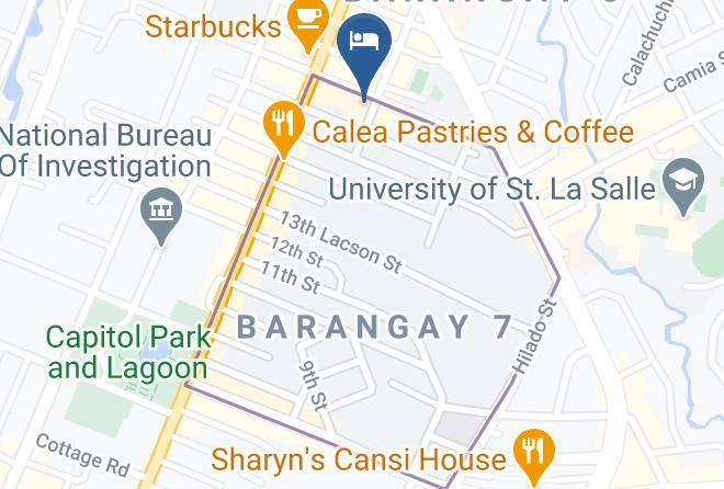 Negros Occidental - Stonehill Suites Maps