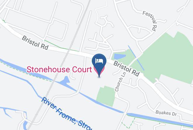 Glos - Stonehouse Court Hotel Maps