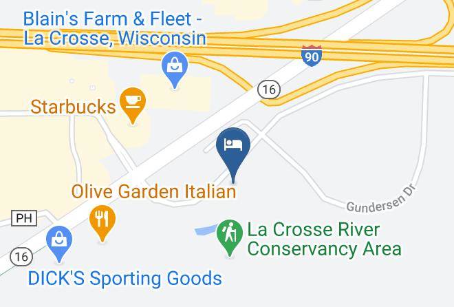 La Crosse - Stoney Creek Hotel La Crosse Onalaska Maps
