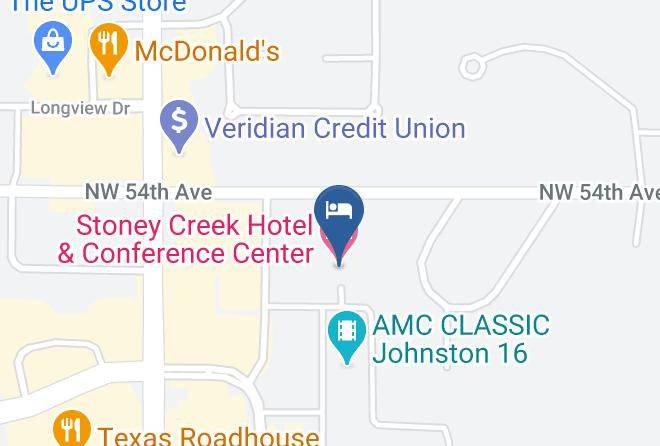 Polk - Stoney Creek Hotel Des Moines Johnston Maps