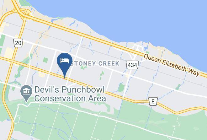 Stoney Creek Motel Map