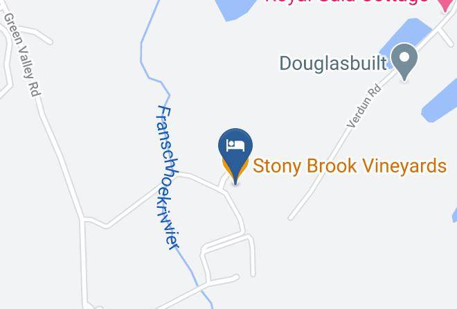 Cape Winelands - Stony Brook Vineyards Maps