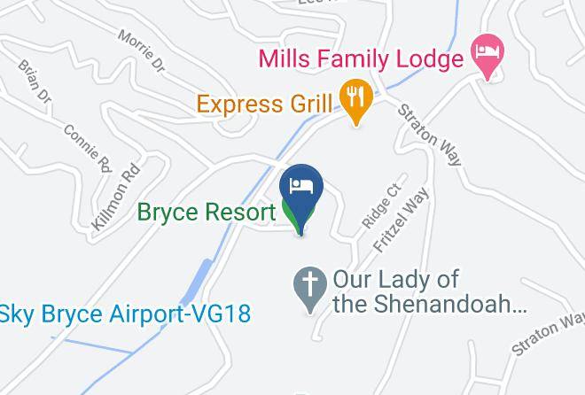 Shenandoah - Stony Court Timeshare Owners Maps