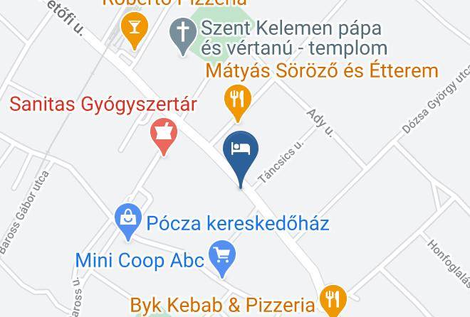 Buk - Stop Panzio Maps