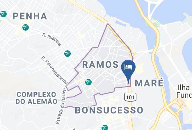 Rio De Janeiro Ramos - Stop Time Maps