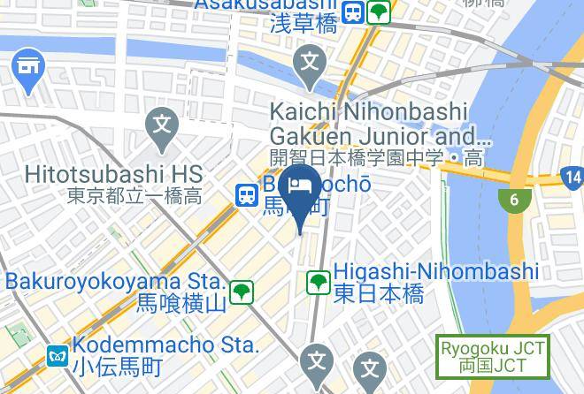 Chuo Ward - Stopover Tokyo Maps
