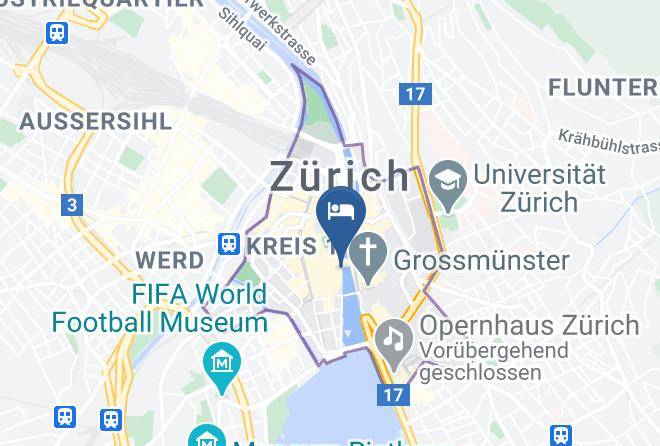 Zurich - Storchen Zurich Lifestyle Boutique Hotel Maps
