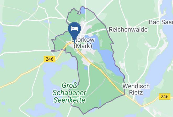 Oder Spree - Storchenklause Restaurant & Pension Maps